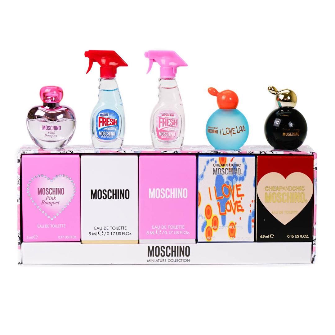 moschino perfume miniature collection