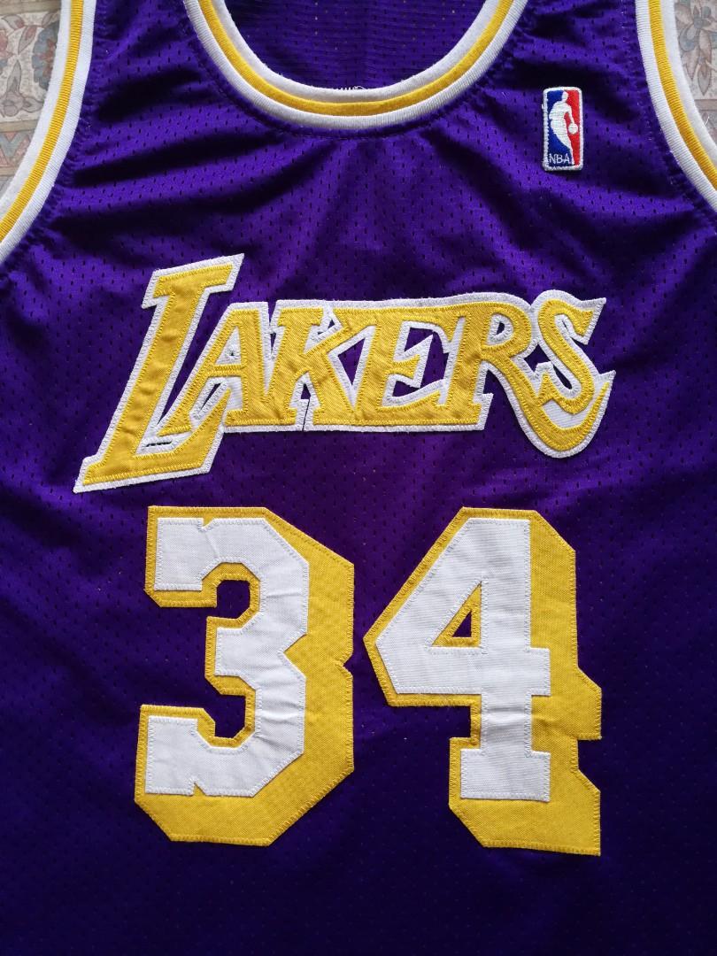 Nike Nba Jersey Los Angeles La Lakers Shaq O Neal Sports Athletic Sports Clothing On Carousell