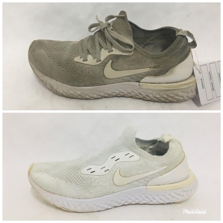 Nike epic react flyknit cleaning