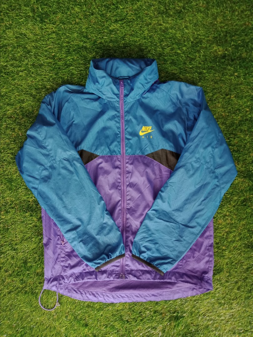multicolor windbreaker nike
