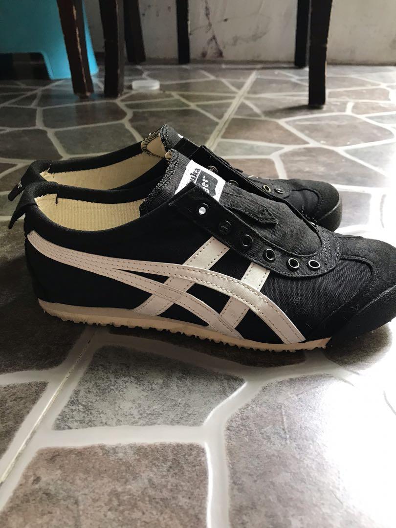 Onitsuka shop tiger hitam