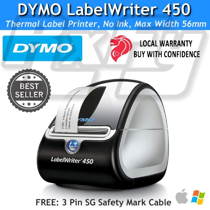Original Dymo Label Printer Labelwriter 450 Direct Thermal Label Printer Great For Labeling Filing Mailing Barcode Home Office Organization Pos Vend Ecommerce Shipping Address Computers Tech Printers Scanners