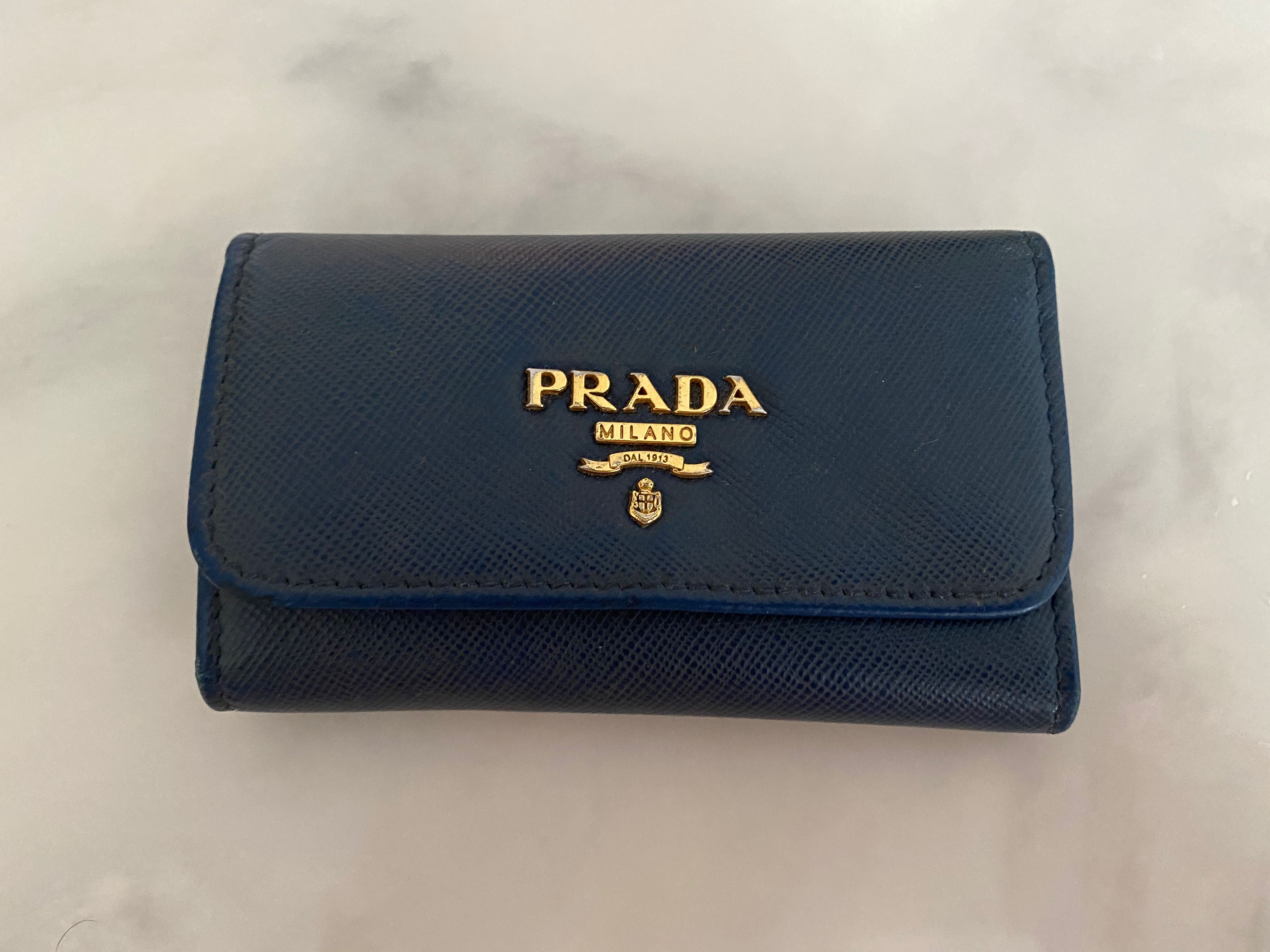Prada key pouch, Women's Fashion, Bags & Wallets, Purses & Pouches on ...