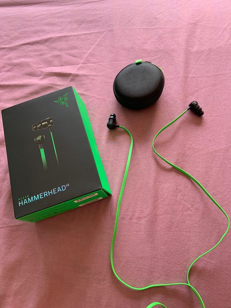 Razer Hammerhead V2 Audio Earphones On Carousell