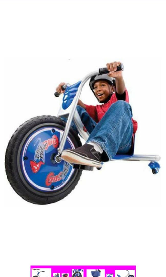 Razor RipRider Rip Rider 360 Caster Drift Drifting Sliding Tricycle ...