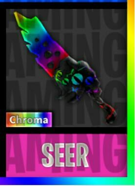 Roblox Mm2 Chroma Seer Toys Games Video Gaming In Game Products On Carousell