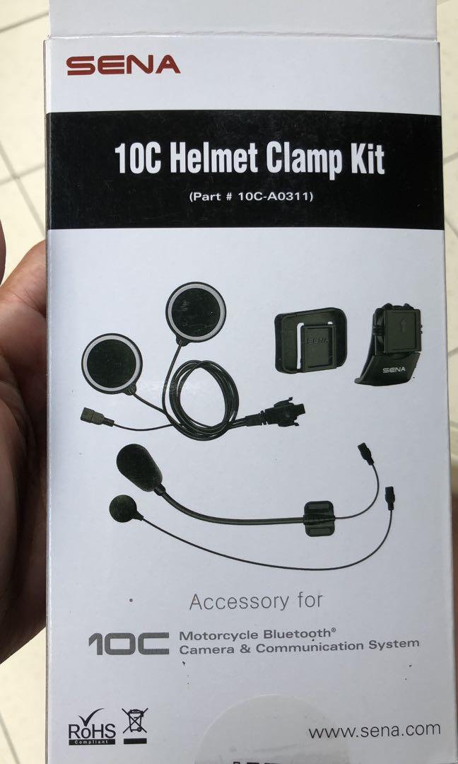 Sena 10c sales helmet clamp kit