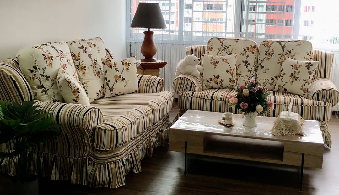 English Style Sofa, Furniture  Home Living, Furniture, Sofas on Carousell