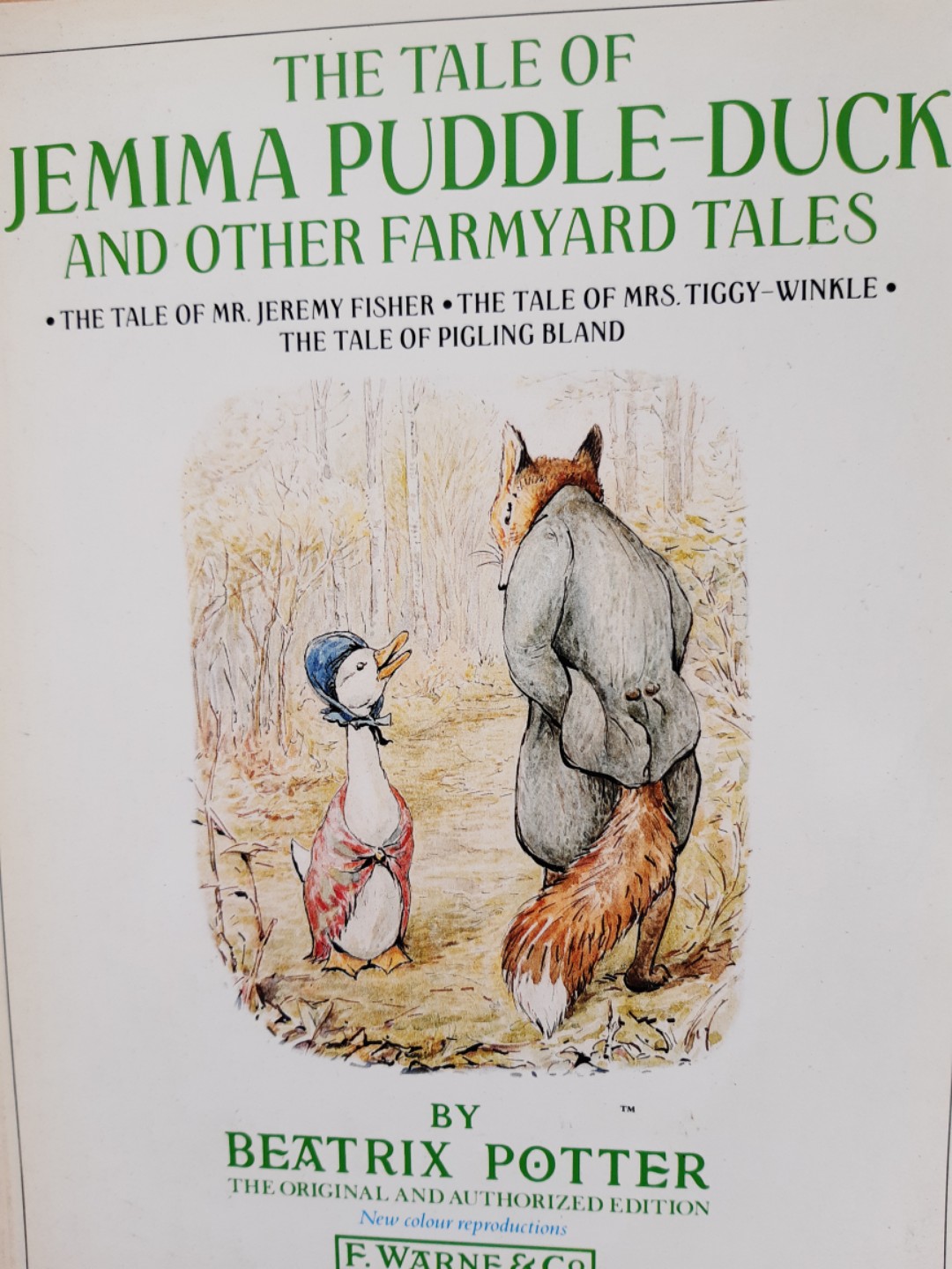 The Tale Of Jemima Puddle Duck And More Books