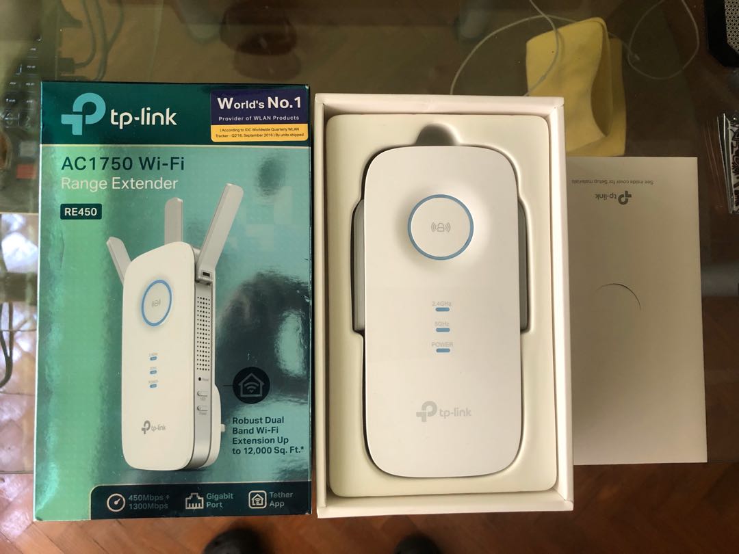 Tplink Tp Link Ac1750 Wifi Range Extender Re450 Electronics Others On Carousell