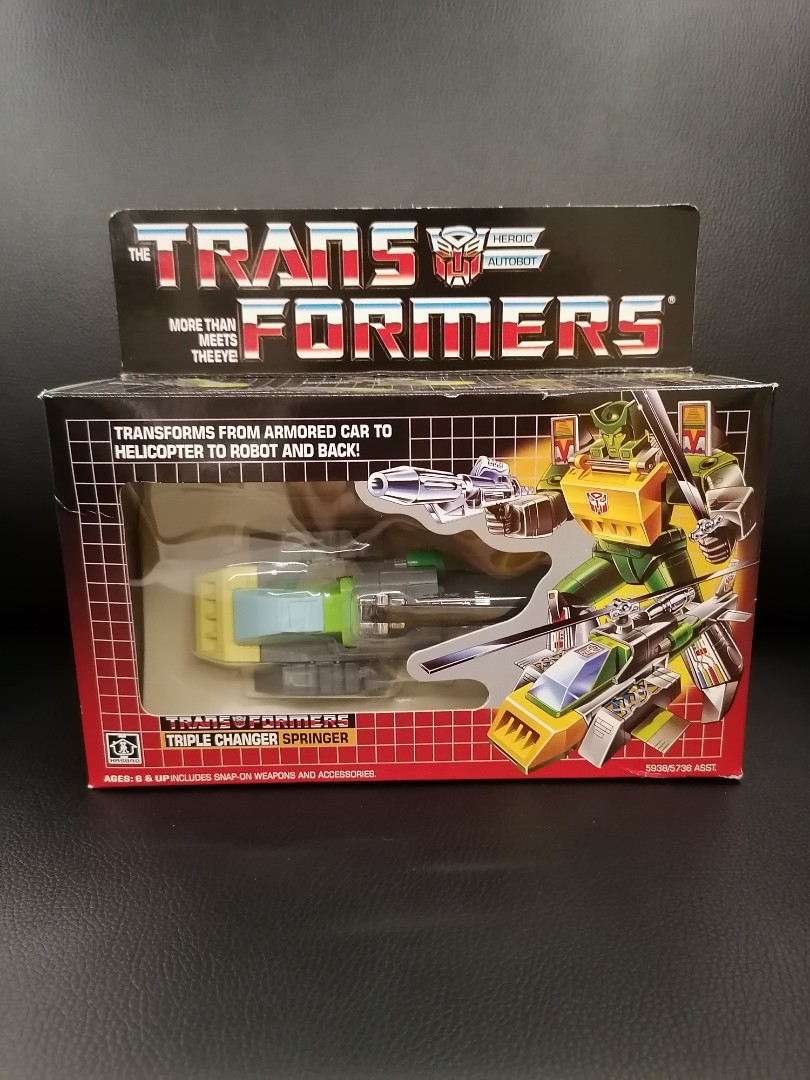 Transformers G1 Springer, Hobbies & Toys, Collectibles & Memorabilia ...