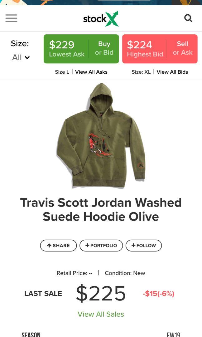 Travis Scott X Nike Air Jordan Hoodie Luxury Apparel On Carousell