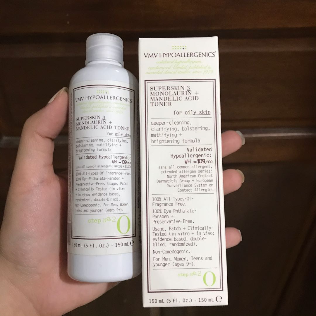 vmv hypoallergenics toner
