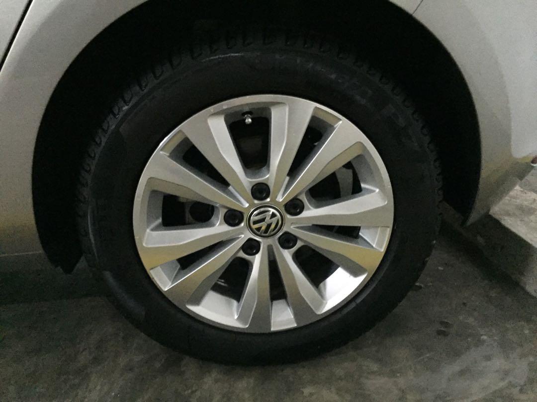 Volkswagen Golf 16” Rims & Tyres, Car Accessories, Tyres & Rims on ...