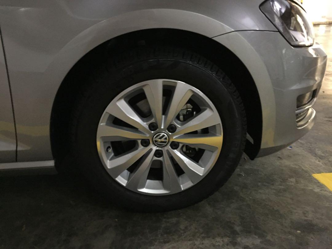 Volkswagen Golf 16” Rims & Tyres, Car Accessories, Tyres & Rims on ...