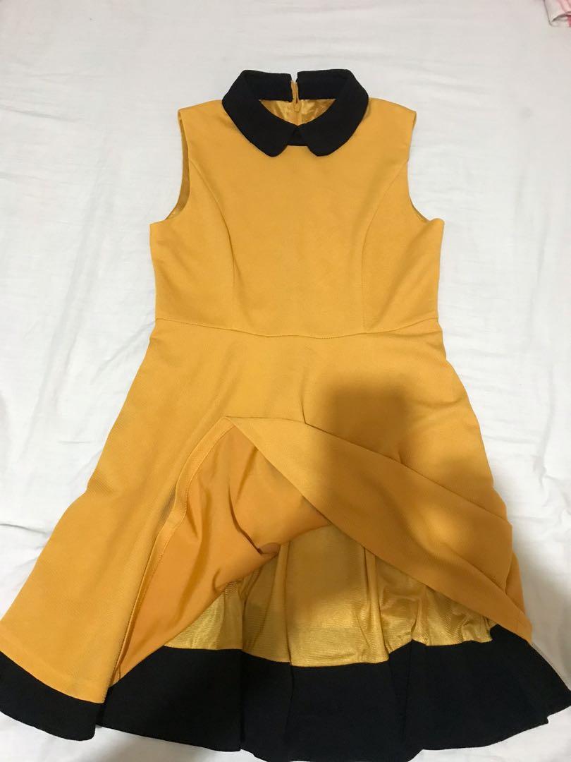 dress yellow gold