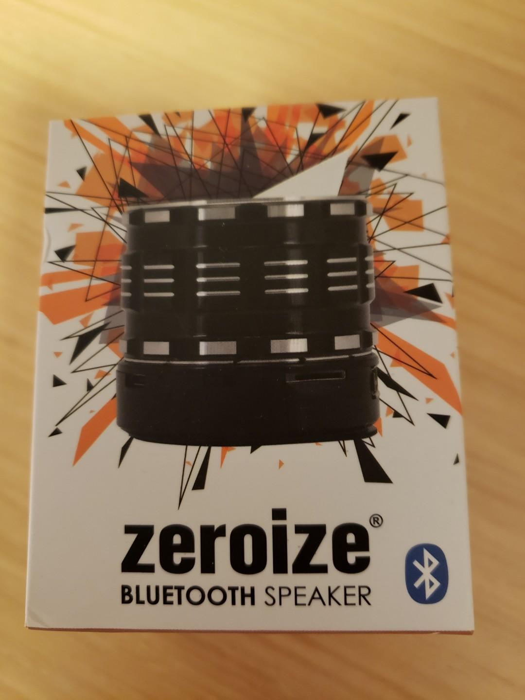 Zeroize Bluetooth Speaker （分類：Soundbar、揚聲器、藍牙喇叭、耳擴）位於 Hong Kong。 由 ykp1020 提交（商品編號 275739895，圖片 1）。簡介： 。