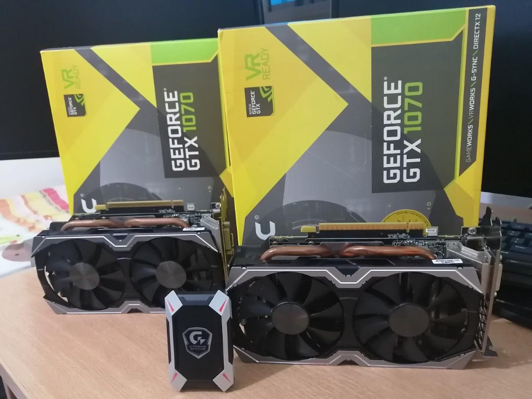 Geforce gtx 1070 sli sale