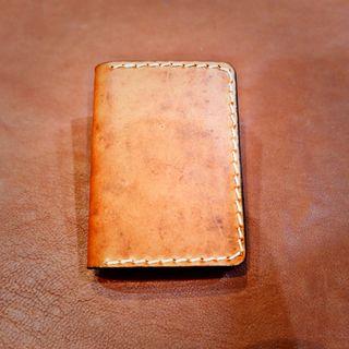 Leather Card Wallet dompet kartu kulit asli handmade
