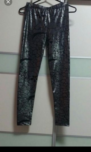 Affordable silver legging For Sale, Women's Fashion