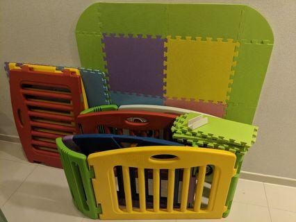 Play Yard - Nihon Ikuji 6-panel