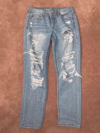 AMERICAN EAGLE DISTRESSED JEANS *PRICE DROP*