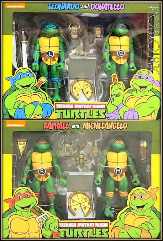 neca raphael and michelangelo