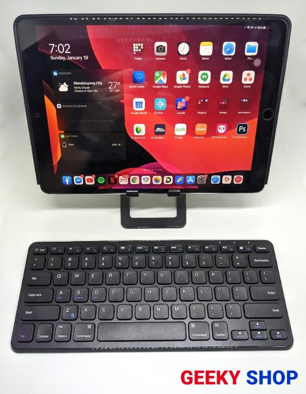 Anker Bluetooth Keyboard Ultra Compact Slim & Rechargable for iPad or Mobile Devices