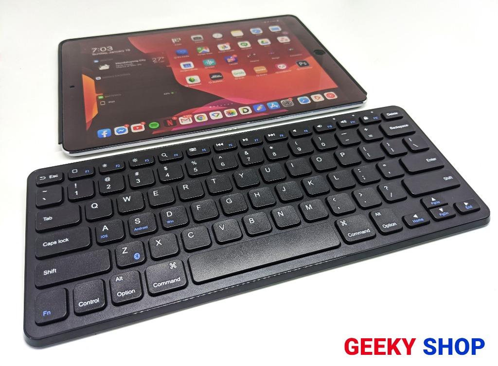 Anker Bluetooth Keyboard Ultra Compact Slim & Rechargable for iPad or