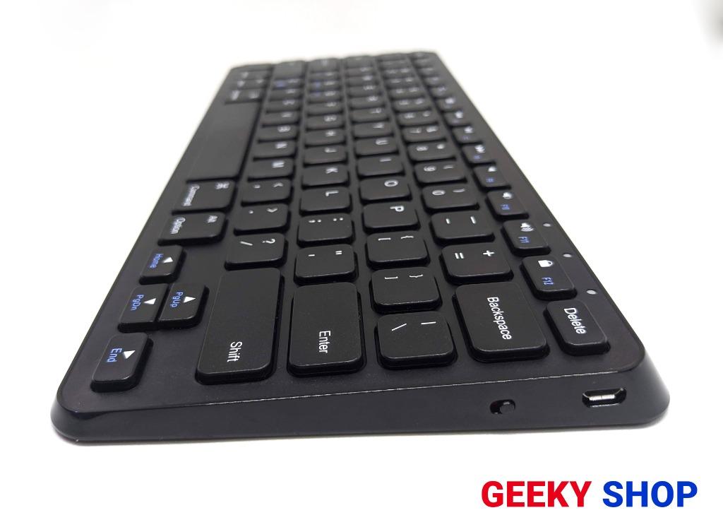 Anker Bluetooth Keyboard Ultra Compact Slim & Rechargable for iPad or