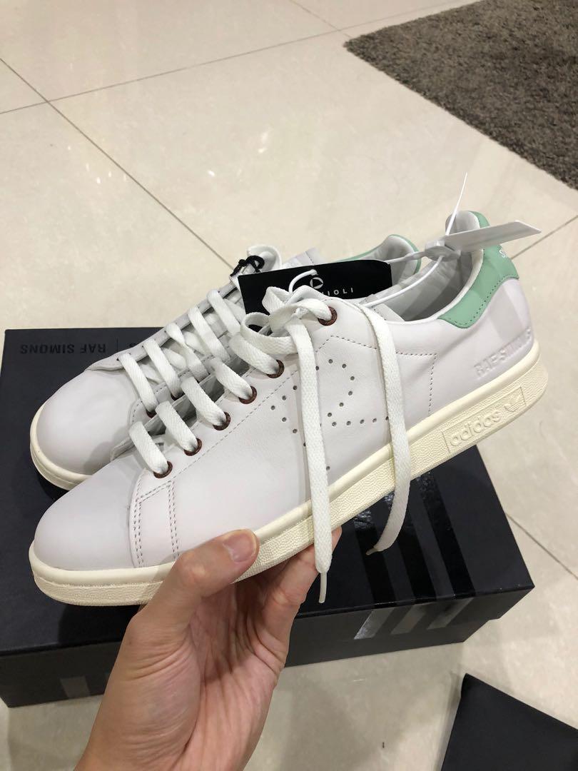 adidas raf simons green white