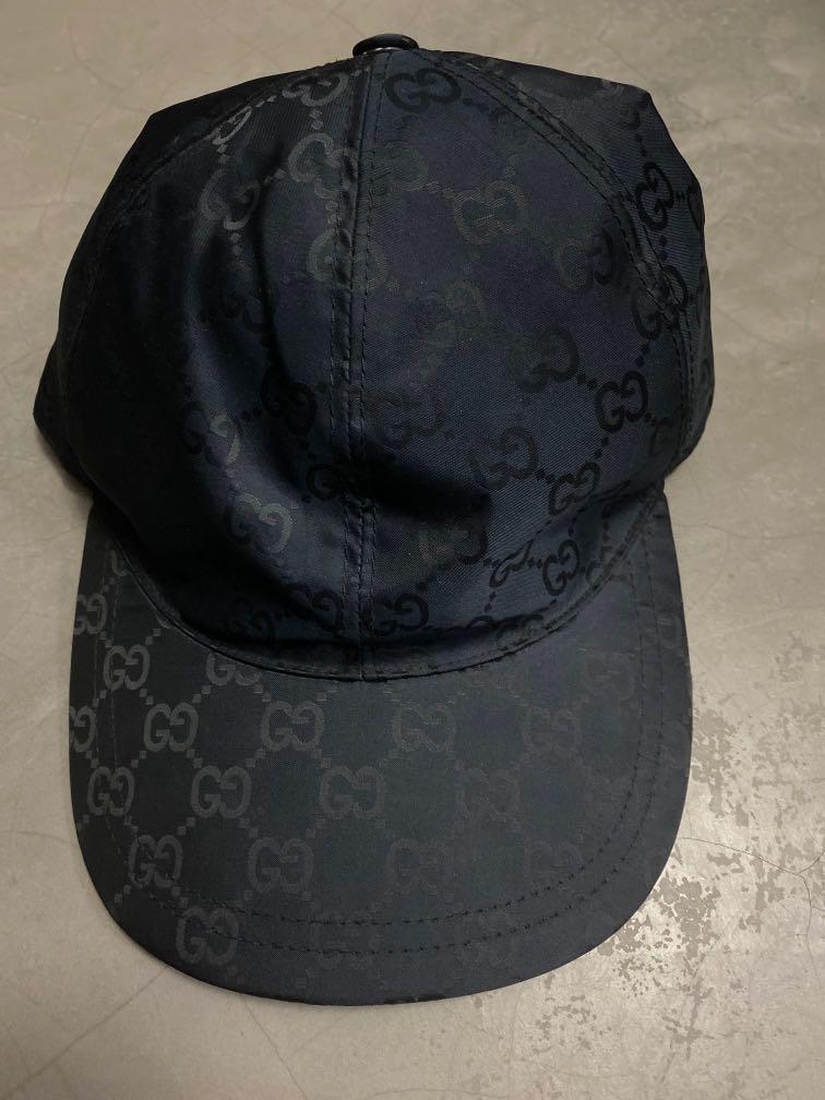 gucci cap navy blue