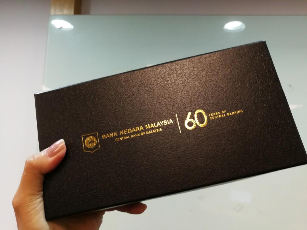 New 2019 Bank Negara Malaysia 60th Anniversary Memorative Coins Antiques Currency On Carousell