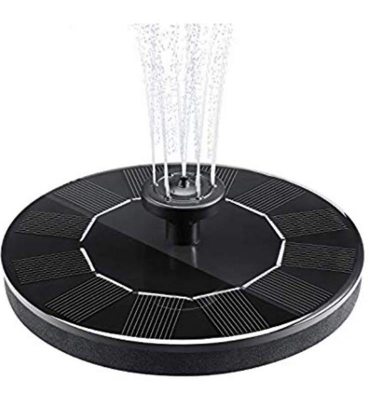 Bhy Solar Fountain Pump 1 4w Solar Powered Bird Bath Water Fountain Panel Birdbath Outdoor Small Mini Fountain Kit For Fish Tank Pond Pool Garden Decoration Water Cycling Electronics Others On Carousell