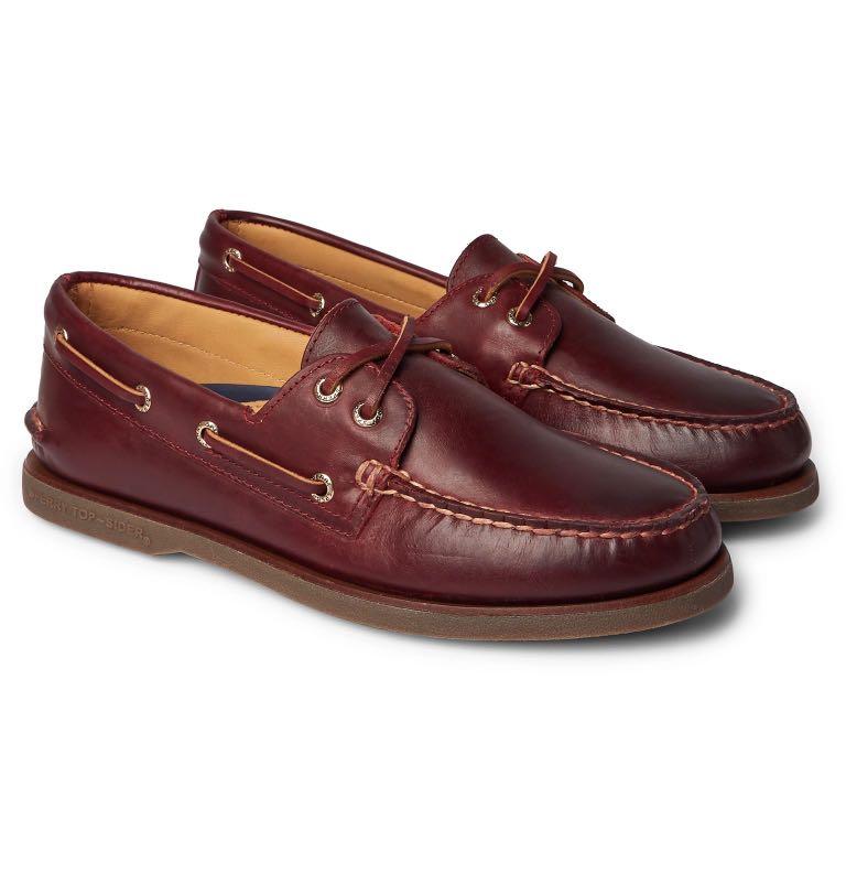 Maroon sperrys store