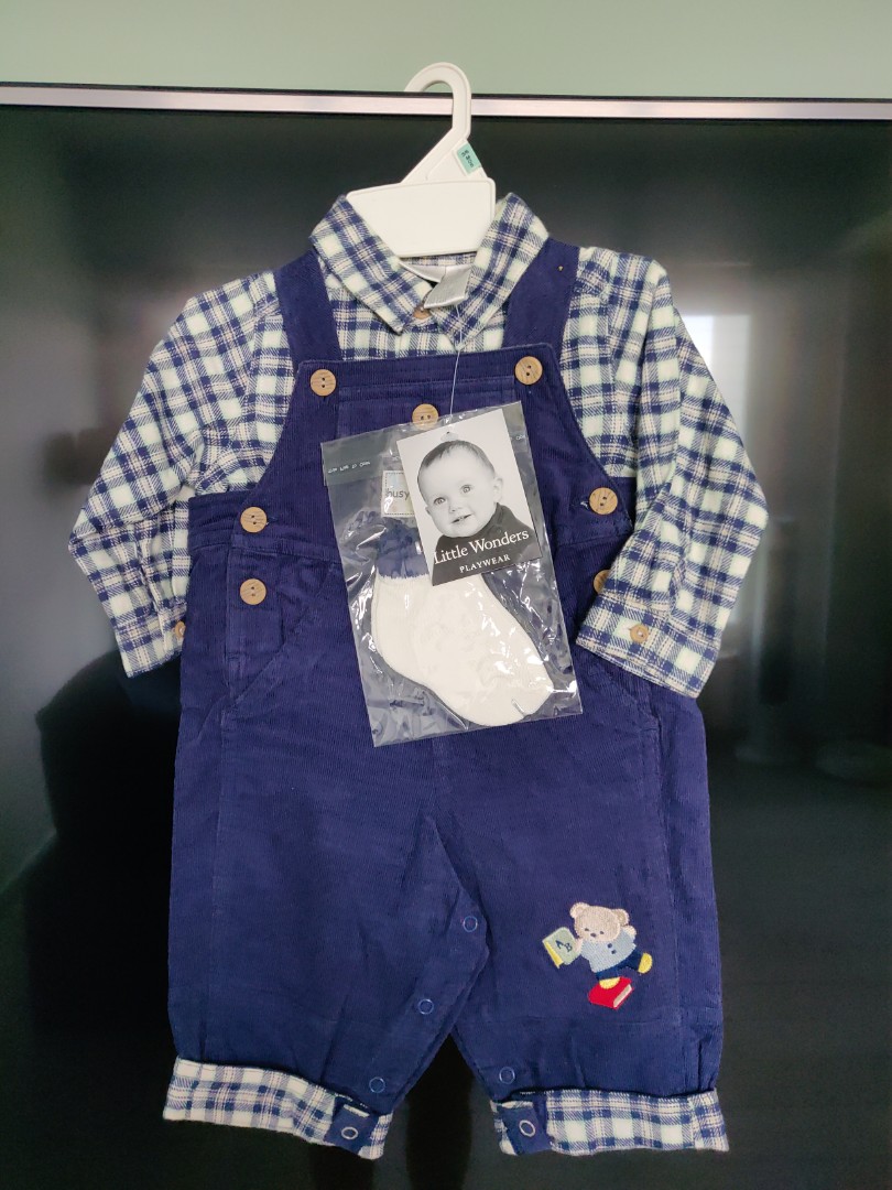 cotton overalls baby boy