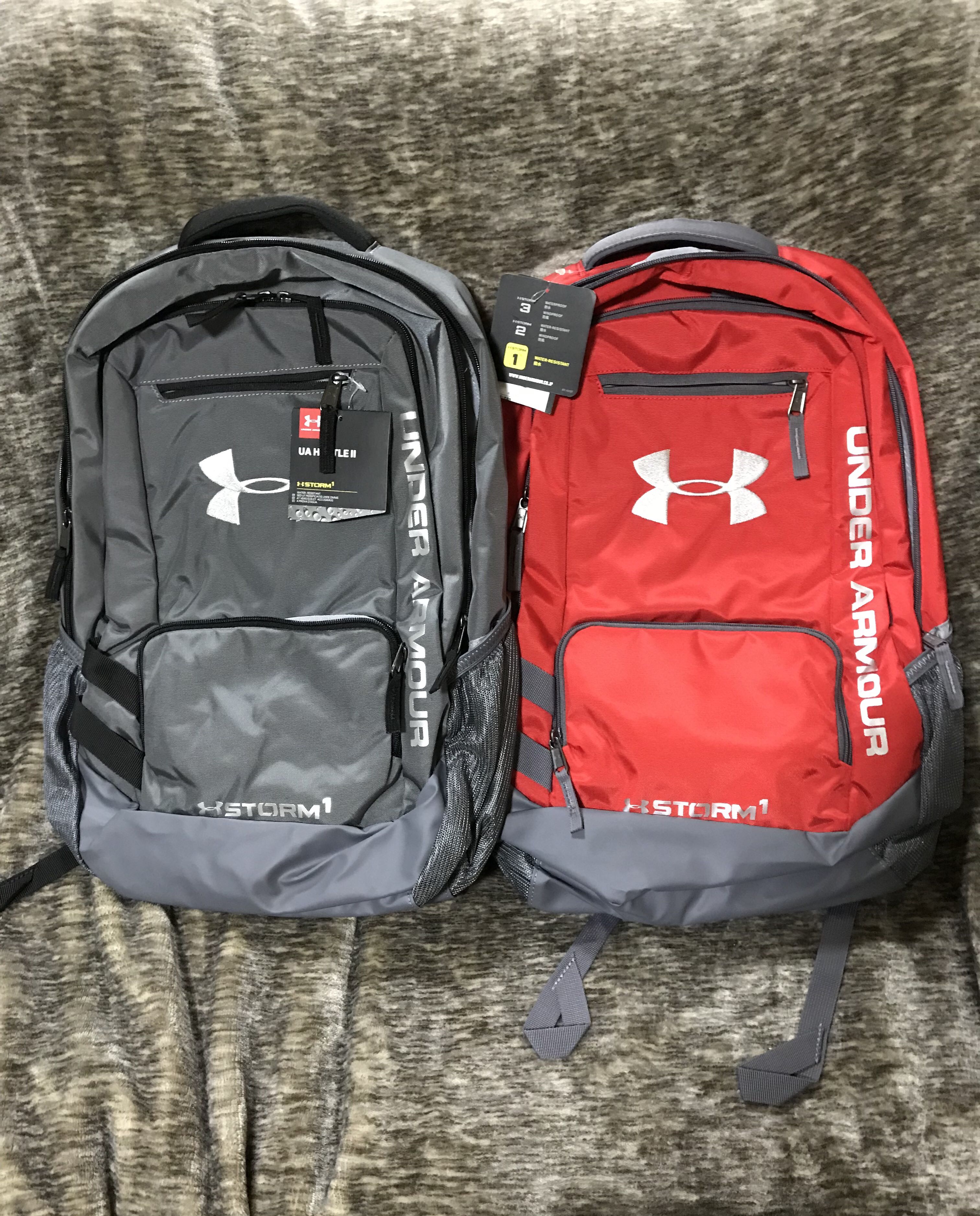 red under armour backpack