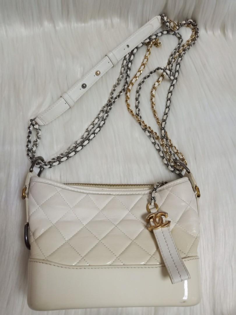 Chanel Chain Bag Limited Gold Silver Hardware Chain Strap Bag Not Gucci x Louis Vuitton
