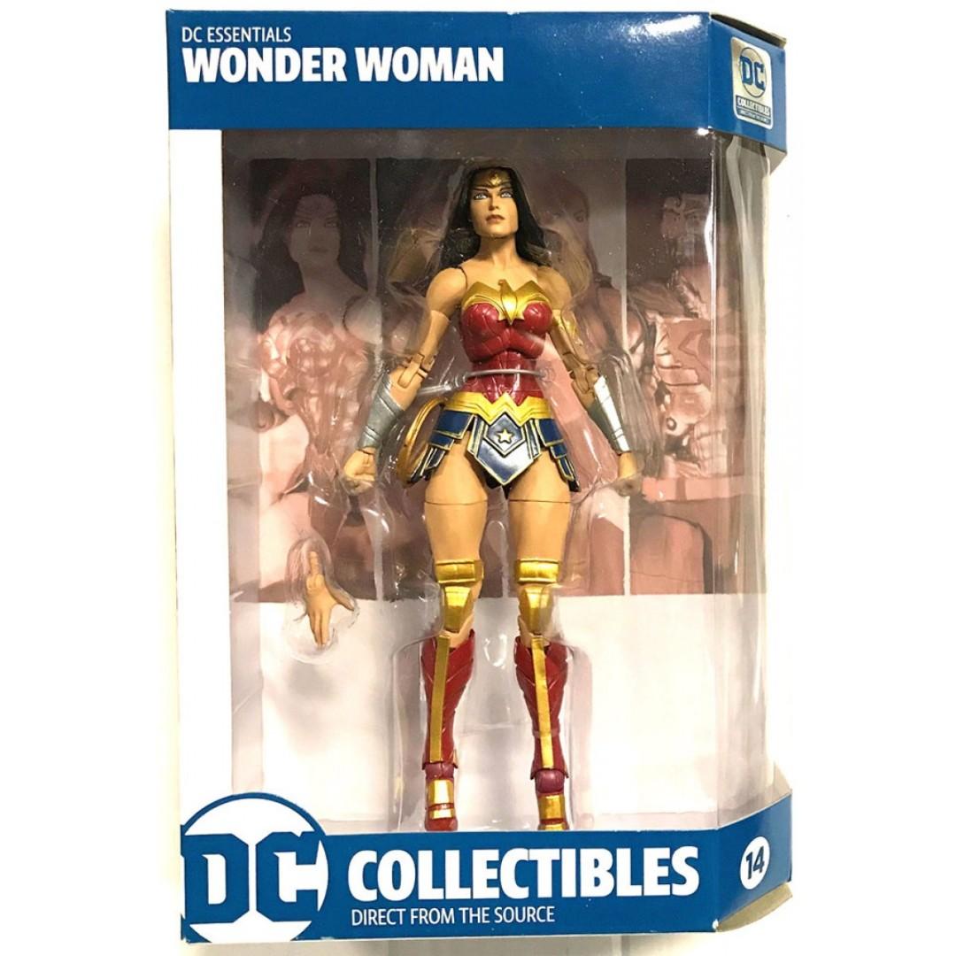 dc essentials wonder woman figure