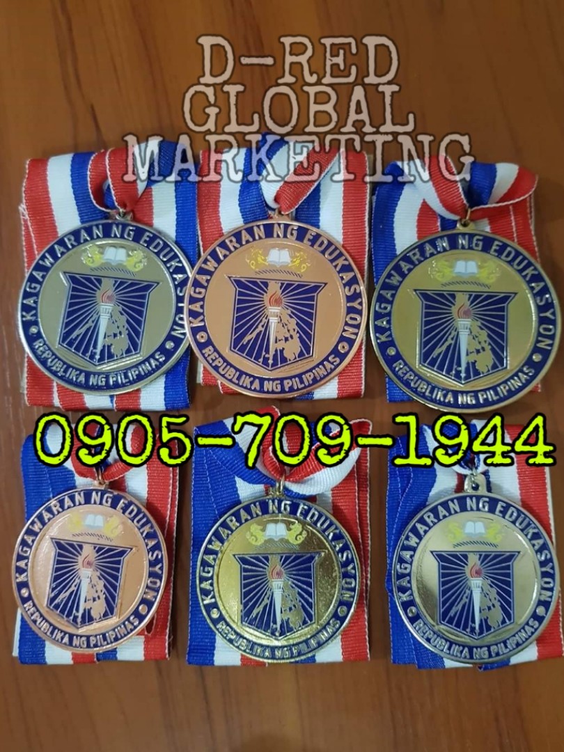 Deped Medals Kagawaran 6cms Gold Silver Bronze Availa vrogue.co