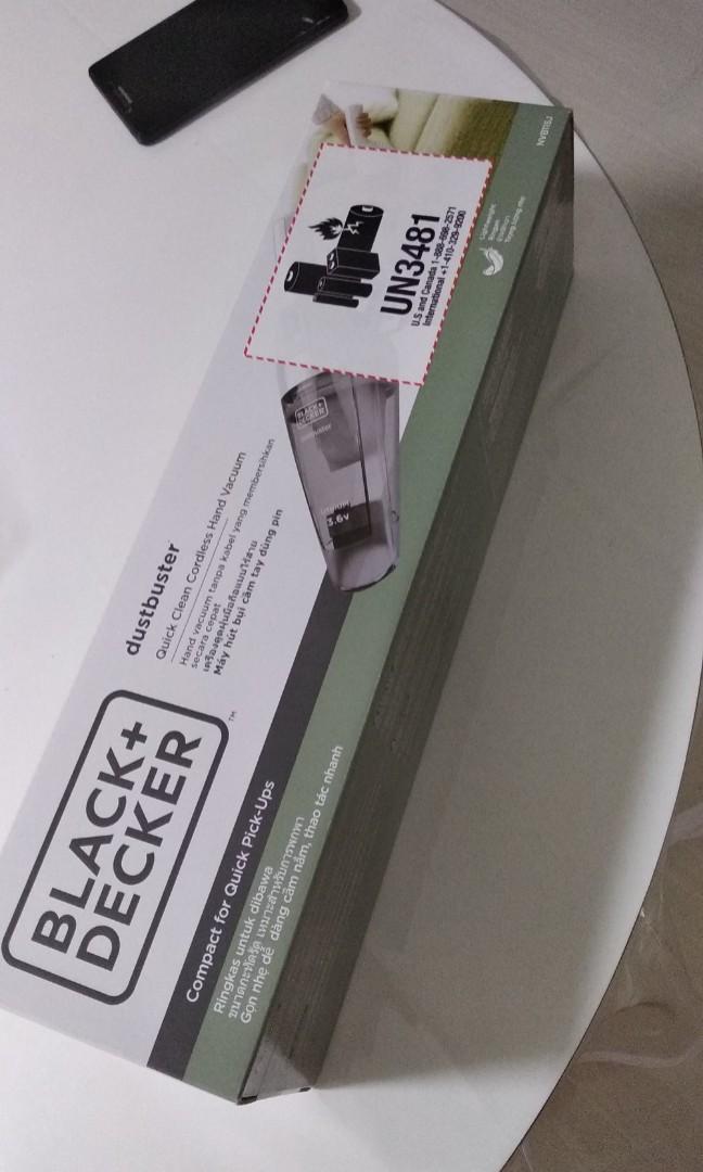 dustbuster quick clean cordless hand vacuum, TV & Home Appliances