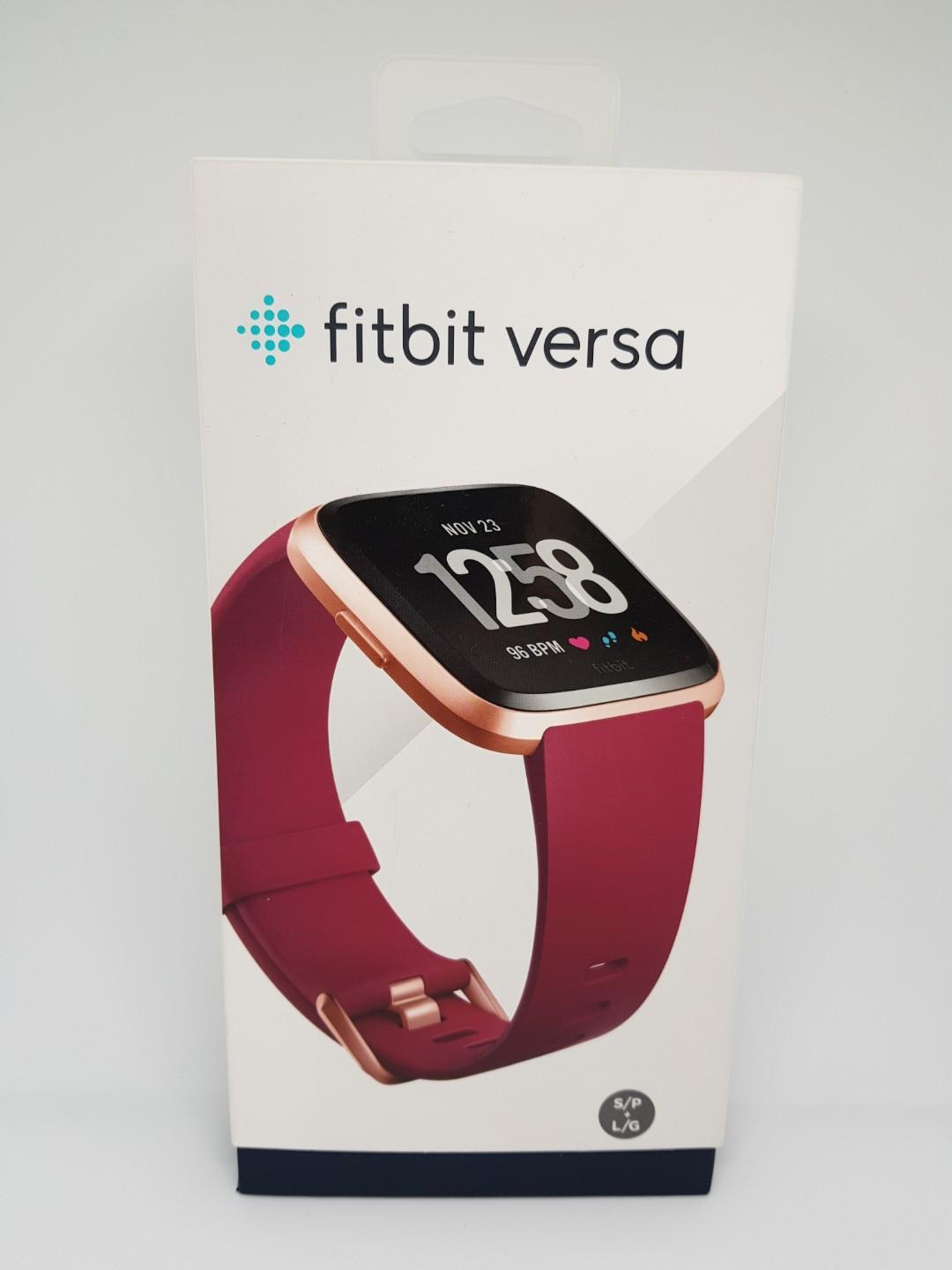 ruby band fitbit versa