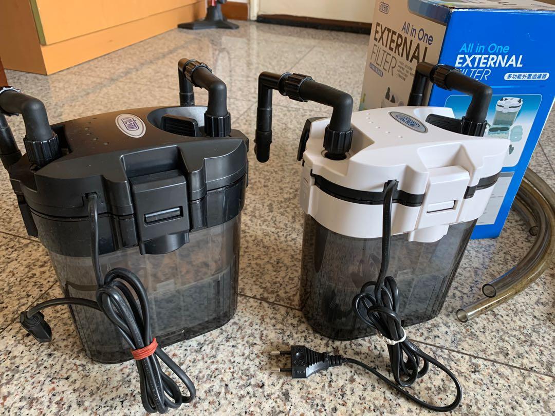 2 Hang on back canister filter (Ista all in one external filter), Pet