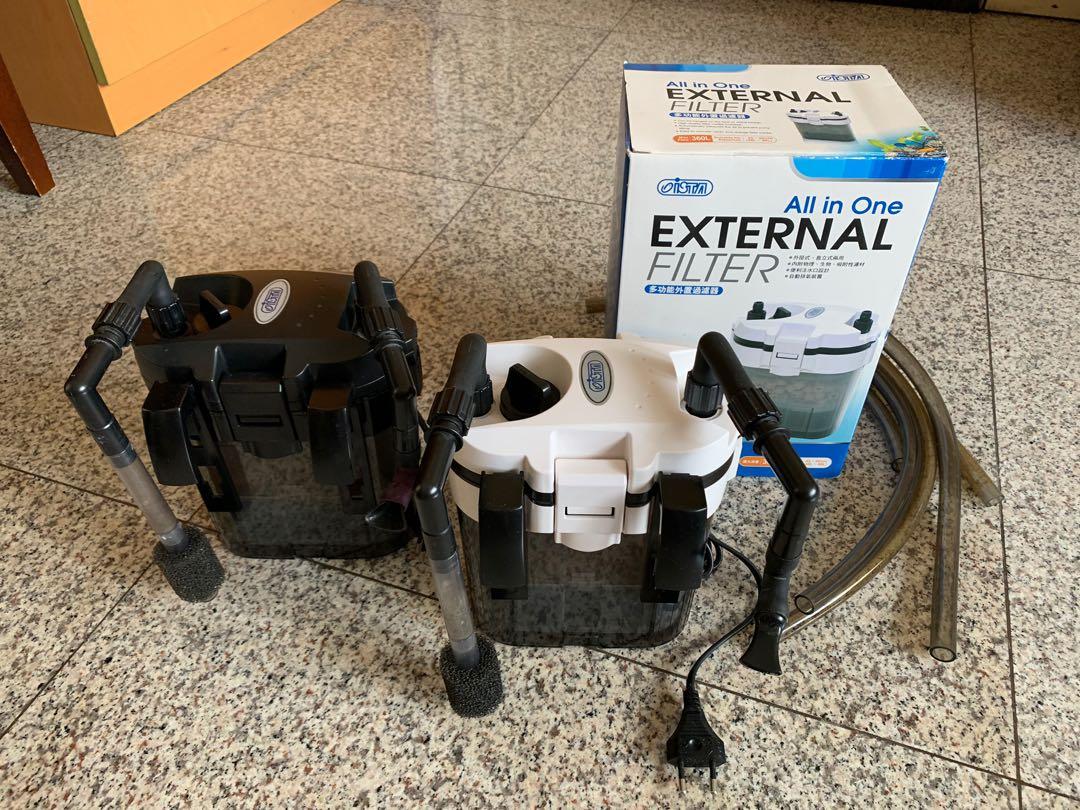 2 Hang on back canister filter (Ista all in one external filter), Pet