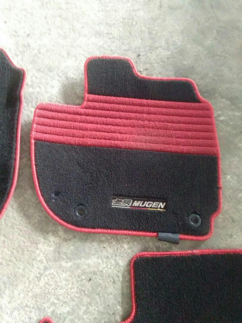 Honda jazz fit mugen gk5 floor mat, Auto Accessories on Carousell
