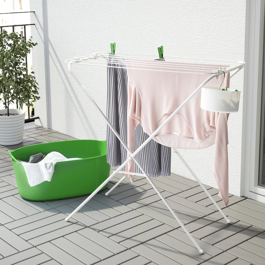 IKEA Clothes Drying Rack portable, Furniture & Home Living, Bathroom