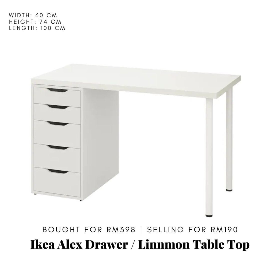 Ikea Desk, Furniture & Home Living, Furniture, Tables & Sets on Carousell