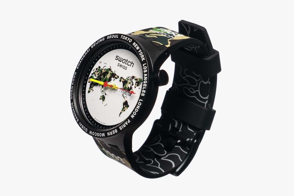 swatch bape watch