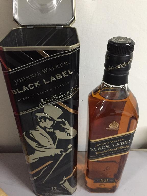 Johnnie Walker Black Label 12 yrs old, Limited Edition Design ...