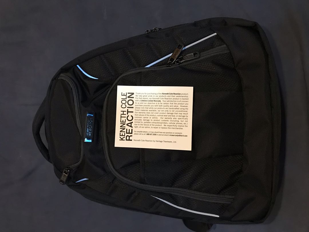 Cole Reaction Expandable Backpack / Laptop Bag, Men's Fashion, Bags, Backpacks on Carousell